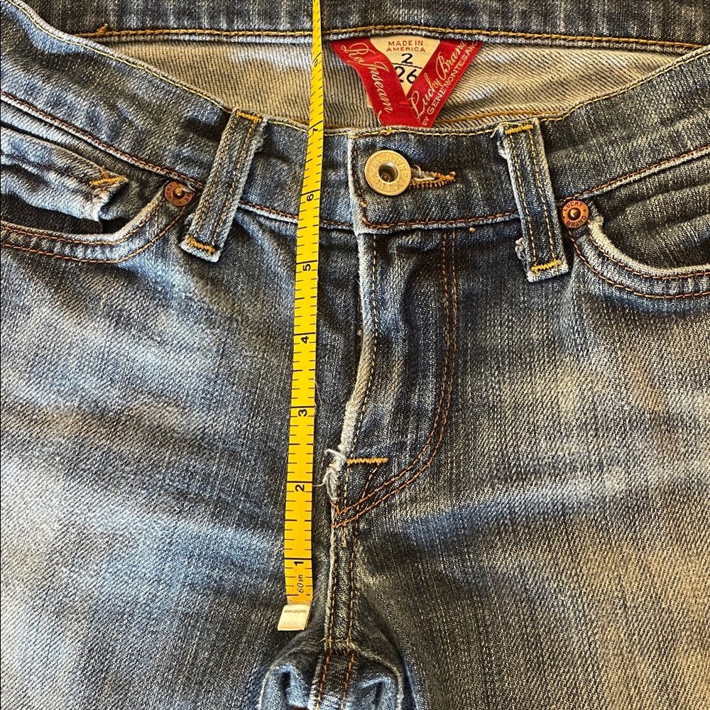 Lucky Brand Zoe Jeans, size 26 / 2 - Picture 3 of 7